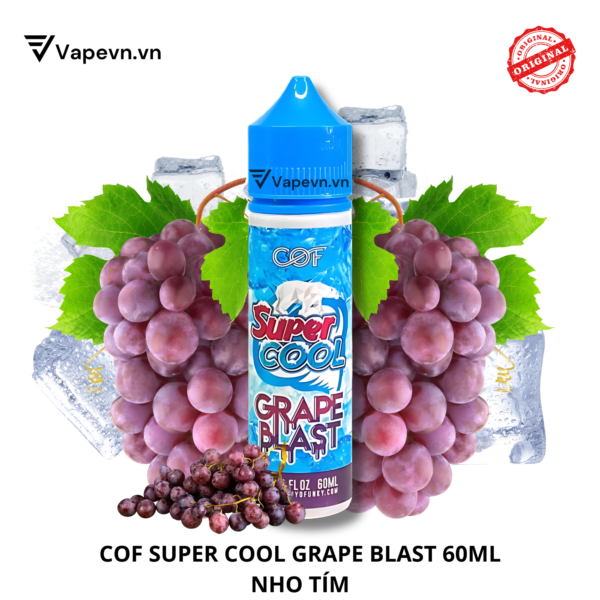 COF SUPER COOL GRAPE BLAST 60ML