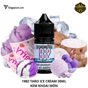 SALTNIC 1982 TARO ICE CREAM 30ML