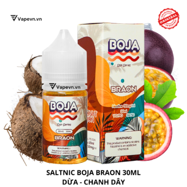 Tinh dầu salt nic SALTNIC BOJA BRAON 30ML pod system vũng tàu, vape box vũng tàu, thuốc lá điện tử