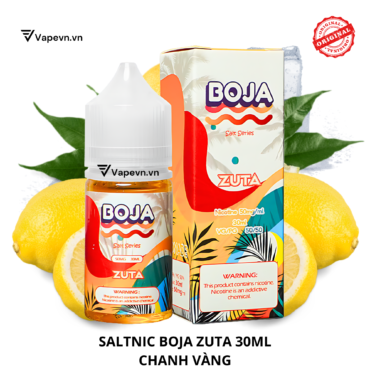 Tinh dầu salt nic SALTNIC BOJA ZUTA 30ML pod system vũng tàu, vape box vũng tàu, thuốc lá điện tử