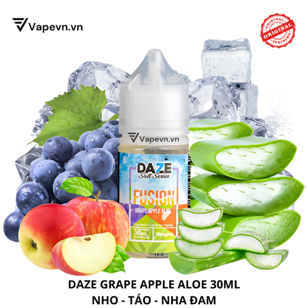 SALTNIC DAZE GRAPE APPLE ALOE 30ML 