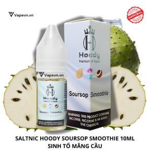 Tinh dầu salt nic SALTNIC HOODY SOURSOP SMOOTHIE 10ML pod system vũng tàu, vape box vũng tàu, thuốc lá điện tử