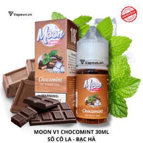 Tinh dầu salt nic SALTNIC MOON CHOCOMINT 30ML pod system vũng tàu, vape box vũng tàu, thuốc lá điện tử