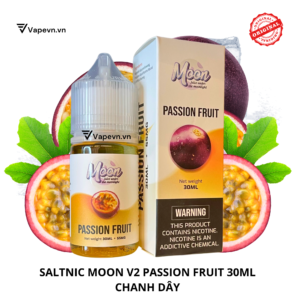 Tinh dầu salt nic SALTNIC MOON V2 PASSION FRUIT 30ML pod system vũng tàu, vape box vũng tàu, thuốc lá điện tử