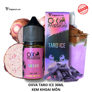 Tinh dầu salt nic SALTNIC OXVA TARO ICE 30ML pod system vũng tàu vape box vũng tàu thuốc lá điện tử