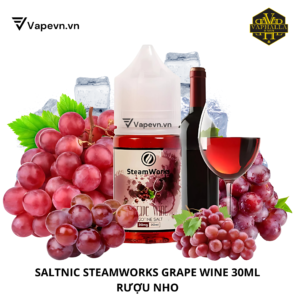 SALTNIC STEAMWORKS GRAPE WINE 30ML