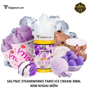 SALTNIC STEAMWORKS TARO ICE CREAM 30ML