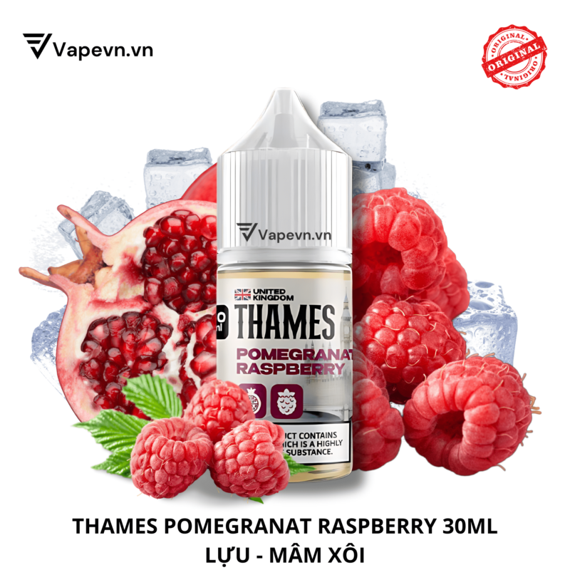 SALTNIC THAMES POMEGRANATE RASPBERRY 30ML