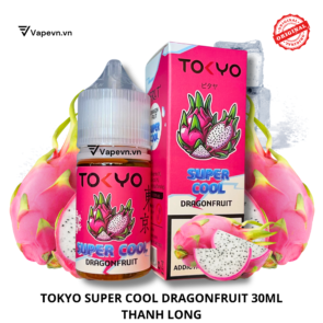 Tinh dầu salt nic SALTNIC TOKYO SUPER COOL DRAGONFRUIT 30ML pod system vũng tàu, vape box vũng tàu, thuốc lá điện tử