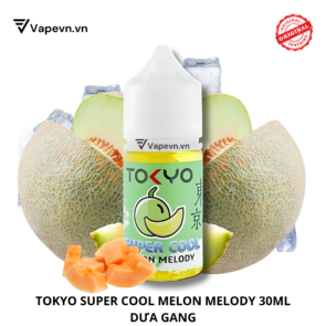 Tinh dầu salt nic SALTNIC TOKYO SUPER MELON MELODY 30ML pod system vũng tàu, vape box vũng tàu, thuốc lá điện tử