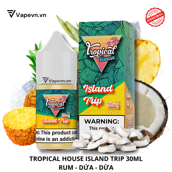 SALTNIC TROPICAL HOUSE ISLAND TRIP 30ML