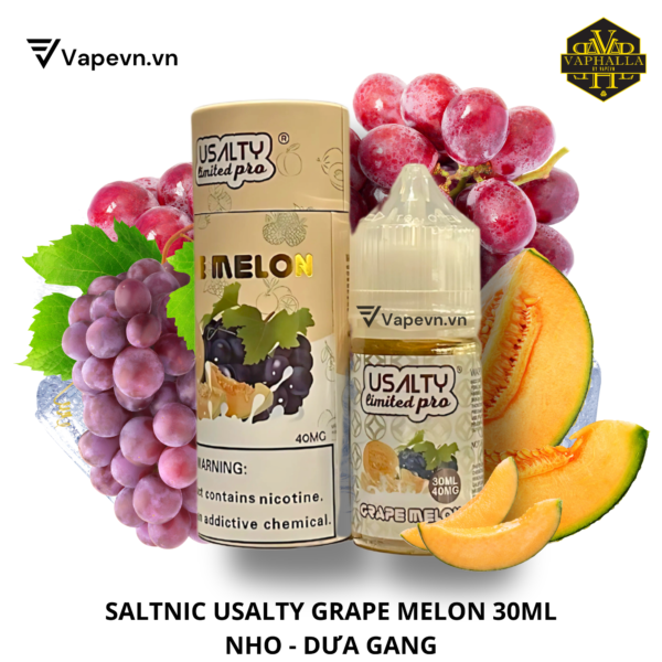 SALTNIC USALTY LIMITED GRAPE MELON 30ML