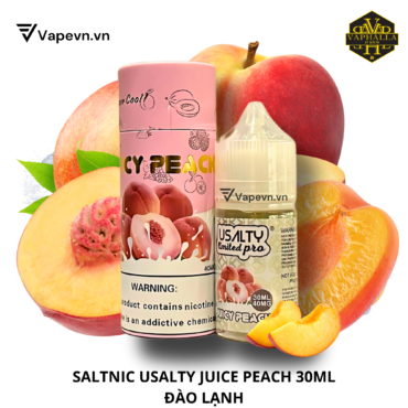 SALTNIC USALTY LIMITED JUICY PEACH 30ML