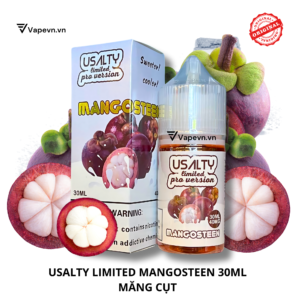 Tinh dầu salt nic SALTNIC USALTY LIMITED MANGOSTEEN 30ML pod system vũng tàu