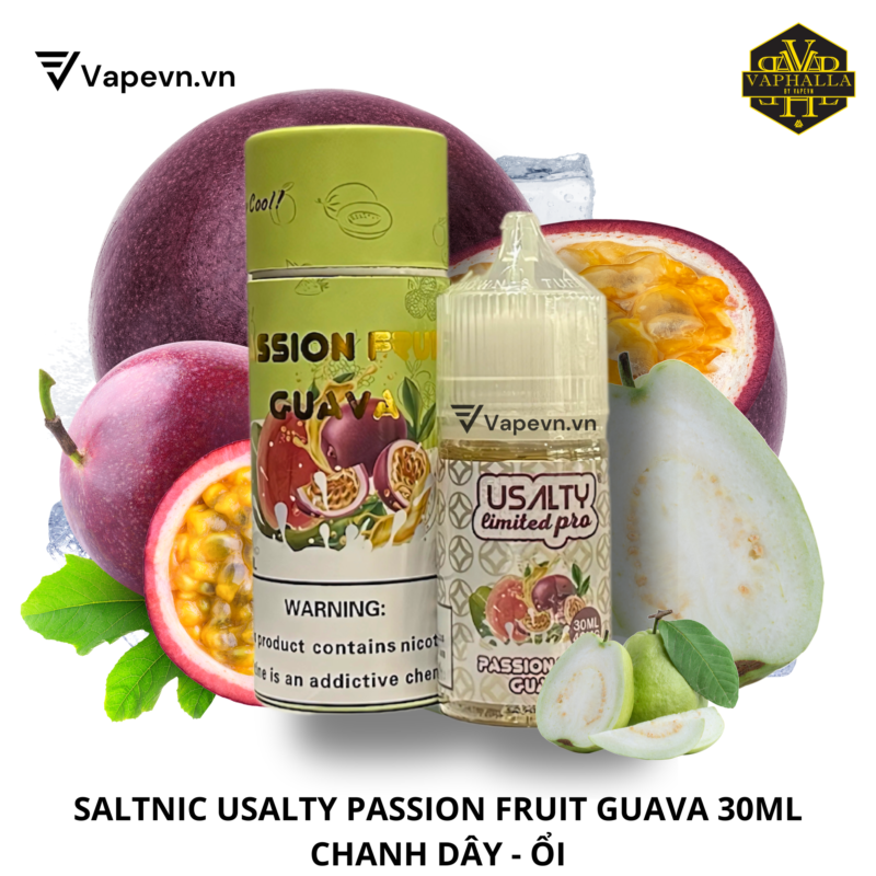 SALTNIC USALTY PASSION FRUIT GUAVA 30ML