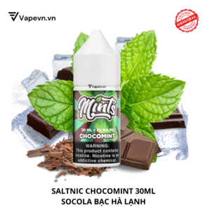 Tinh dầu salt nic SALTNIC MINTS CHOCOMINT 30ML pod system vũng tàu