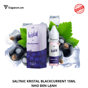 Tinh dầu salt nic SALTNIC KRISTAL BLACKCURRANT 15ML pod system vũng tàu