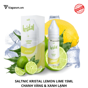 Tinh dầu salt nic SALTNIC KRISTAL LEMON LIME 15ML pod system vũng tàu