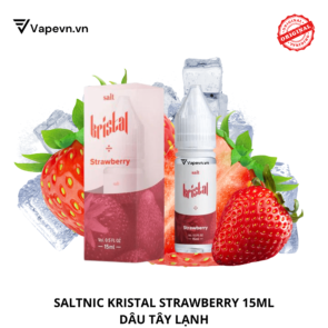 Tinh dầu salt nic SALTNIC KRISTAL STRAWBERRY 15ML pod system vũng tàu