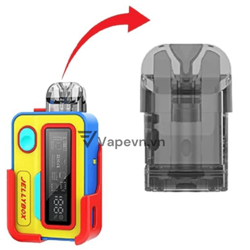 Phụ kiện pod vape POD RỖNG JELLYBOX XS pod system vũng tàu