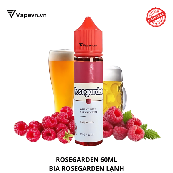 Tinh dầu free base HOEGARDEN ROSEGARDEN 60ML pod system vũng tàu