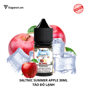 Tinh dầu SALTNIC SUMMER APPLE 30ML pod system vũng tàu vape box vũng tàu thuốc lá điện tử