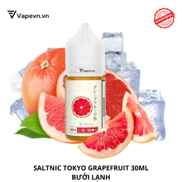 Tinh dầu salt nic SALTNIC TOKYO GRAPEFRUIT 30ML pod system vũng tàu