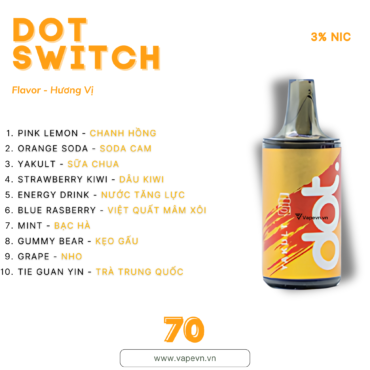 ĐẦU VỊ DOT SWITCH 30MG