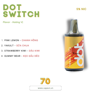 ĐẦU VỊ DOT SWITCH 50MG