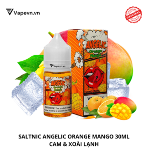 Tinh dầu salt nic SALTNIC ANGELIC ORANGE MANGO 30ML pod system vũng tàu