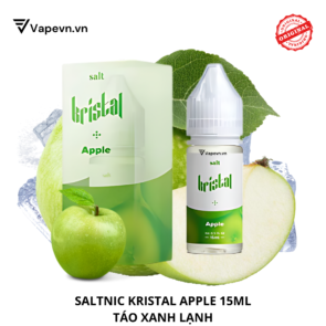 Tinh dầu salt nic SALTNIC KRISTAL APPLE 15ML pod system vũng tàu