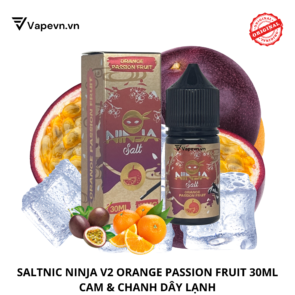 Tinh dầu salt nic SALTNIC NINJA V2 ORANGE PASSION FRUIT 30ML pod system vũng tàu