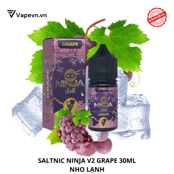 SALTNIC NINJA V2 GRAPE 30ML