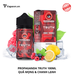 Tinh dầu free base PROPAGANDA TRUTH 100ML pod system vũng tàu