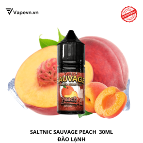 tinh dầu salt nic SALTNIC SAUVAGE PEACH 30ML pod system vũng tàu