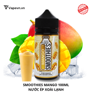 Tinh dầu free base SMOOTHIES MANGO 100ML pod system vũng tàu