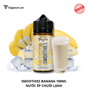 Tinh dầu salt nic SMOOTHIES BANANA 100ML pod system vũng tàu