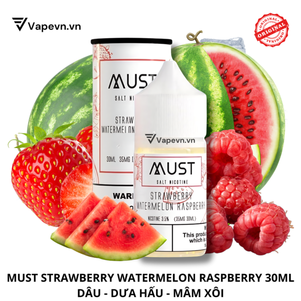 must strawberry watermelon raspberry