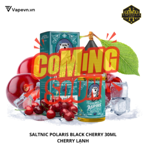 SALTNIC ASPIRE POLARIS BLACK CHERRY 30ML