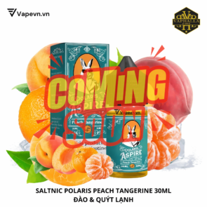 SALTNIC ASPIRE POLARIS PEACH TANGERINE 30ML