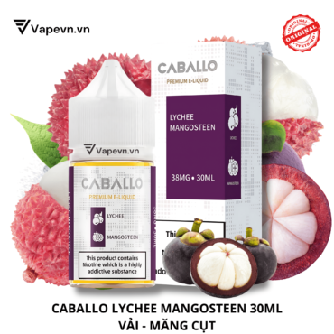 SALTNIC CABALLO LYCHEE MANGOSTEEN 30ML