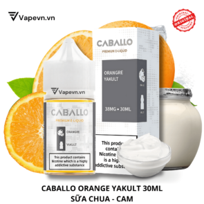 SALTNIC CABALLO ORANGE YAKULT 30ML