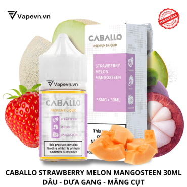 SALTNIC CABALLO STRAWBERRY MELON MANGOSTEEN 30ML