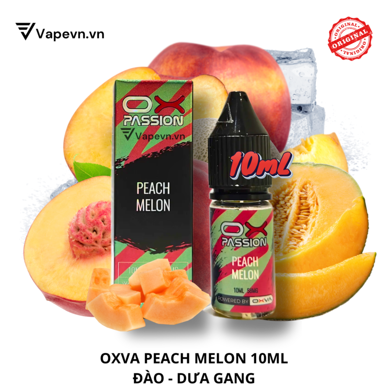 OXVA PASSION PEACH MELON SALT 10ML