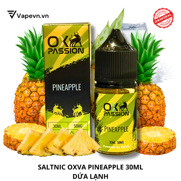 SALTNIC OXVA PINEAPPLE 30ML