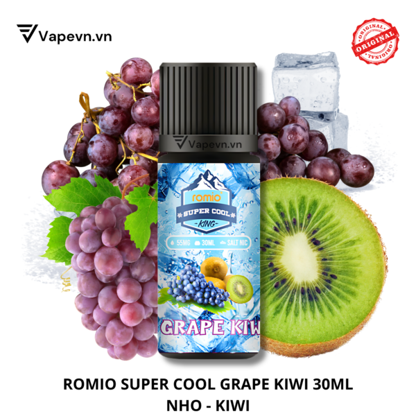 SALTNIC ROMIO SUPERCOOL GRAPE KIWI 30ML