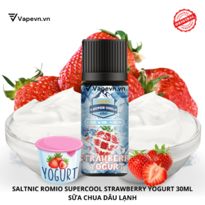 ROMIO SUPER COOL STRAWBERRY YOGURT 30ML