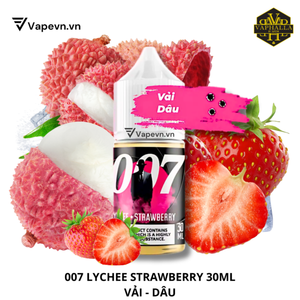 SALTNIC 007 LYCHEE STRAWBERRY 30ML