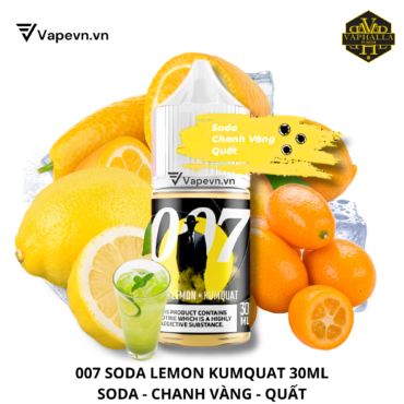 SALTNIC 007 SODA LEMON KUMQUAT 30ML