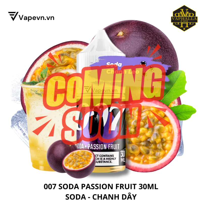 SALTNIC 007 SODA PASSION FRUIT 30ML